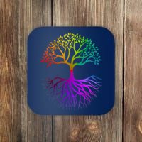 Rainbow Colorful - Tree Of life Coaster