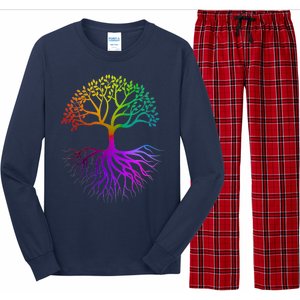 Rainbow Colorful - Tree Of life Long Sleeve Pajama Set