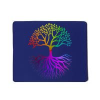 Rainbow Colorful - Tree Of life Mousepad