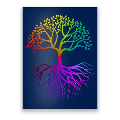 Rainbow Colorful - Tree Of life Poster