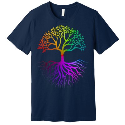 Rainbow Colorful - Tree Of life Premium T-Shirt