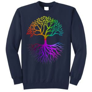 Rainbow Colorful - Tree Of life Tall Sweatshirt