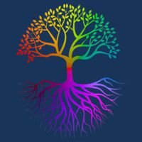 Rainbow Colorful - Tree Of life Baby Bodysuit