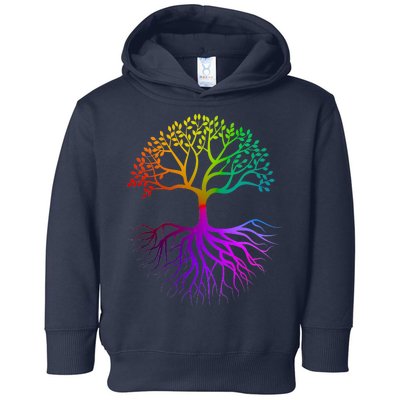 Rainbow Colorful - Tree Of life Toddler Hoodie