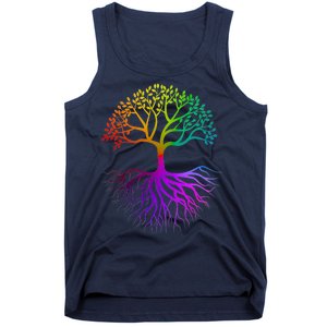 Rainbow Colorful - Tree Of life Tank Top