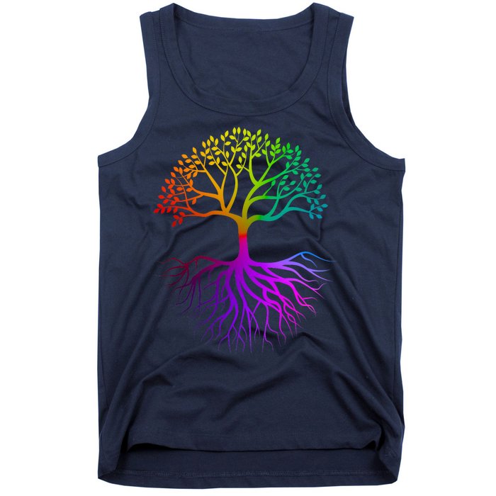 Rainbow Colorful - Tree Of life Tank Top