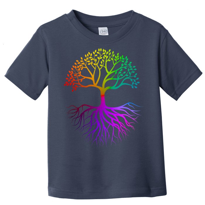 Rainbow Colorful - Tree Of life Toddler T-Shirt