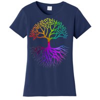 Rainbow Colorful - Tree Of life Women's T-Shirt