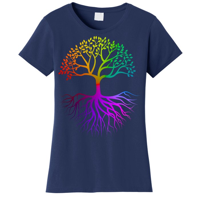 Rainbow Colorful - Tree Of life Women's T-Shirt