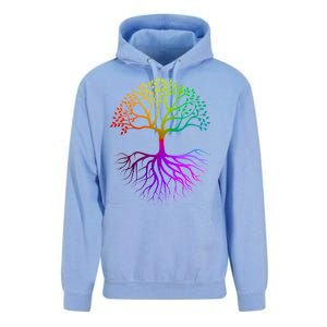 Rainbow Colorful - Tree Of life Unisex Surf Hoodie