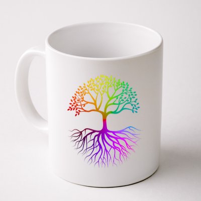 Rainbow Colorful - Tree Of life Coffee Mug