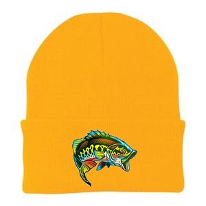 Rainbow Colorful Bass Knit Cap Winter Beanie