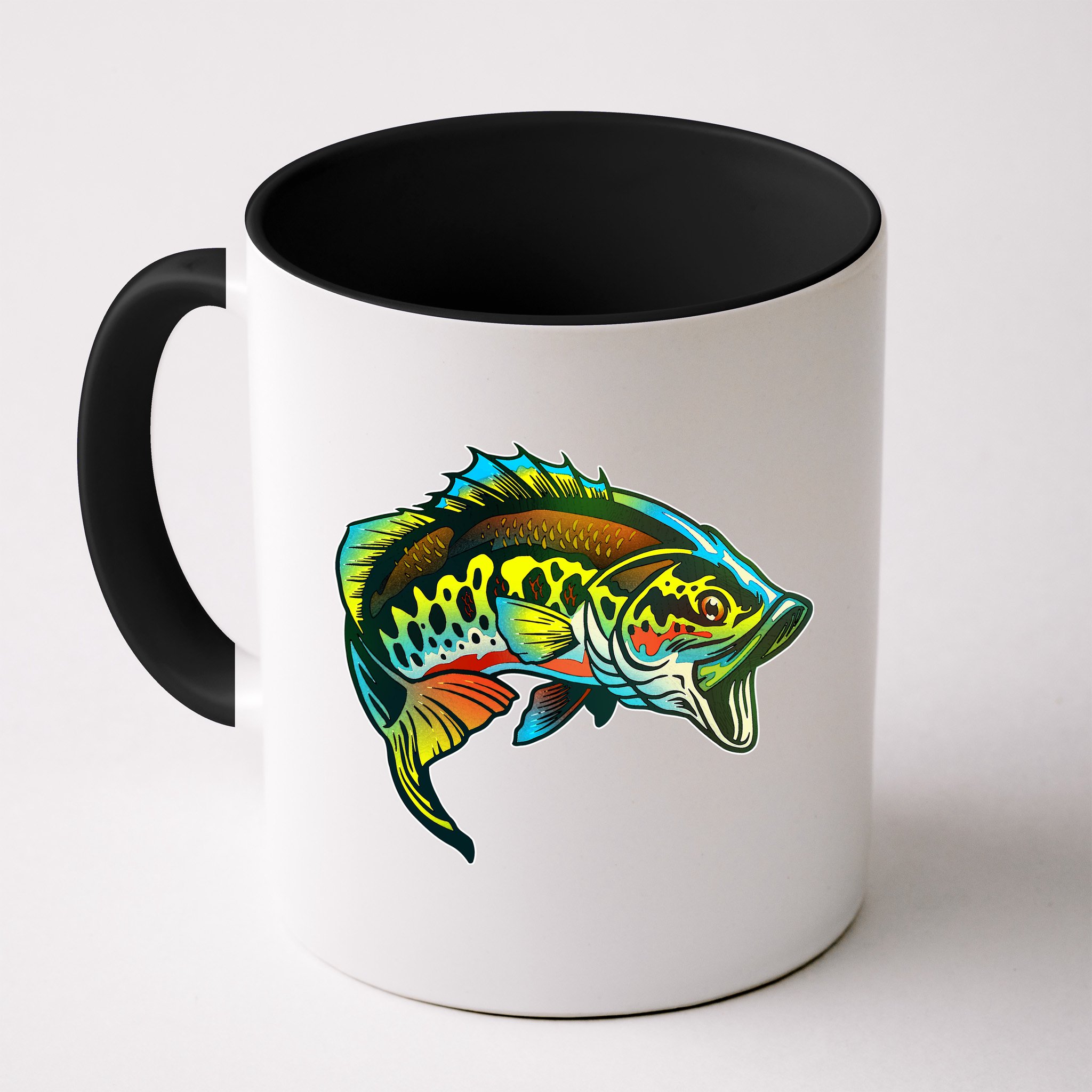 Rainbow Colorful Bass Mug