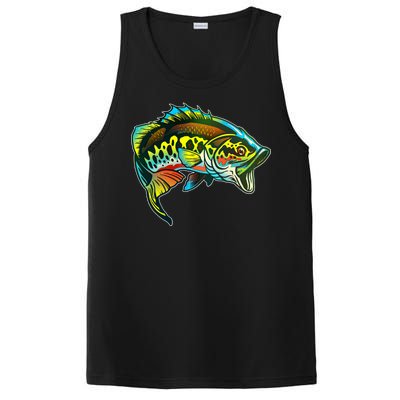 Rainbow Colorful Bass PosiCharge Competitor Tank