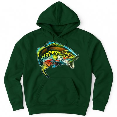 Rainbow Colorful Bass Hoodie