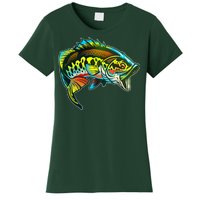 Rainbow Colorful Bass Women's T-Shirt