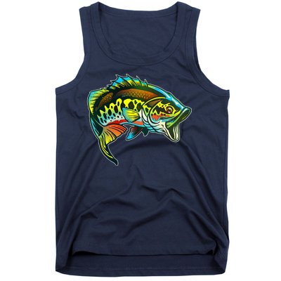 Rainbow Colorful Bass Tank Top