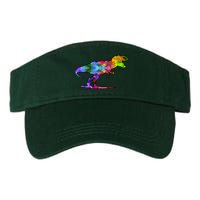 Rainbow Colorful Trex Dinosaur Visor