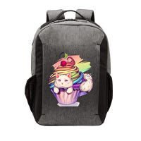 Rainbow Cupcake Kitten Cute Cat Vector Backpack