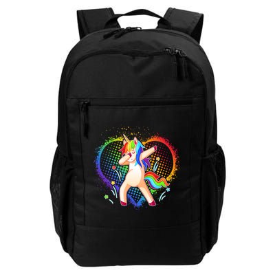 Rainbow Dabbing Unicorn Backpack