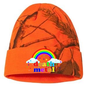 Rainbow Death Metal Logo Kati Licensed 12" Camo Beanie