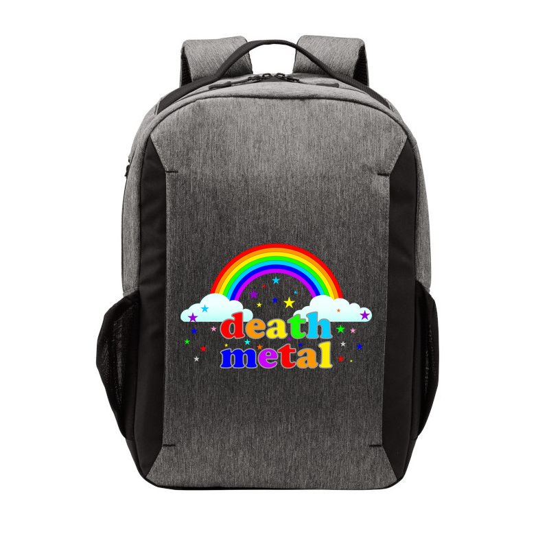 Rainbow Death Metal Logo Vector Backpack