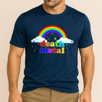 Rainbow Death Metal Logo Performance Shirt