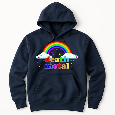 Rainbow Death Metal Logo Hoodie