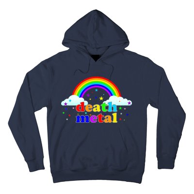 Rainbow Death Metal Logo Hoodie