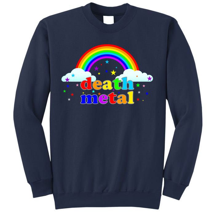 Rainbow Death Metal Logo Sweatshirt