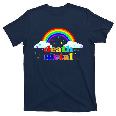 Rainbow Death Metal Logo T-Shirt