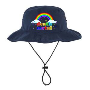 Rainbow Death Metal Logo Legacy Cool Fit Booney Bucket Hat