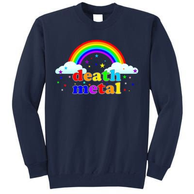 Rainbow Death Metal Logo Tall Sweatshirt