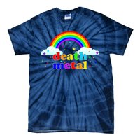 Rainbow Death Metal Logo Tie-Dye T-Shirt