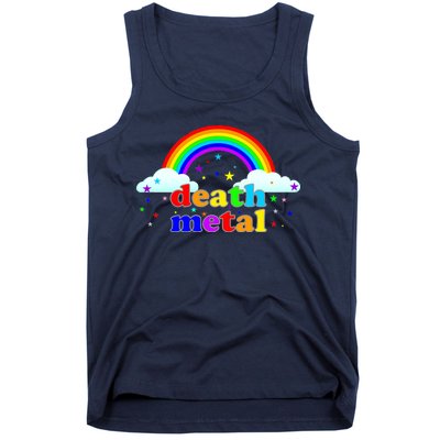 Rainbow Death Metal Logo Tank Top