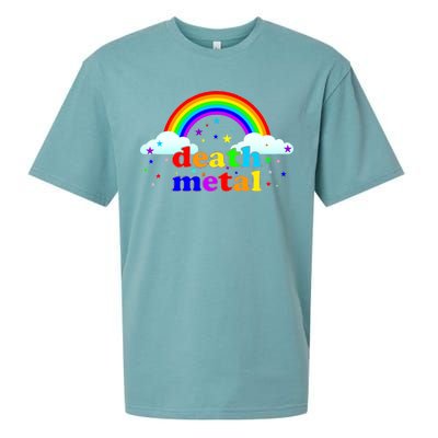 Rainbow Death Metal Logo Sueded Cloud Jersey T-Shirt