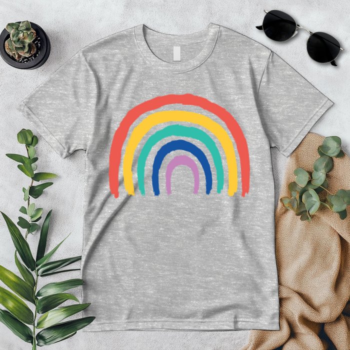 Rainbow Drawing Premium T-Shirt