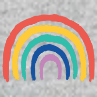 Rainbow Drawing Premium T-Shirt