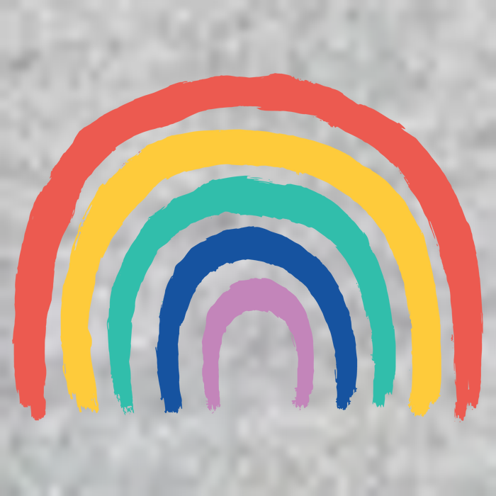 Rainbow Drawing Premium T-Shirt
