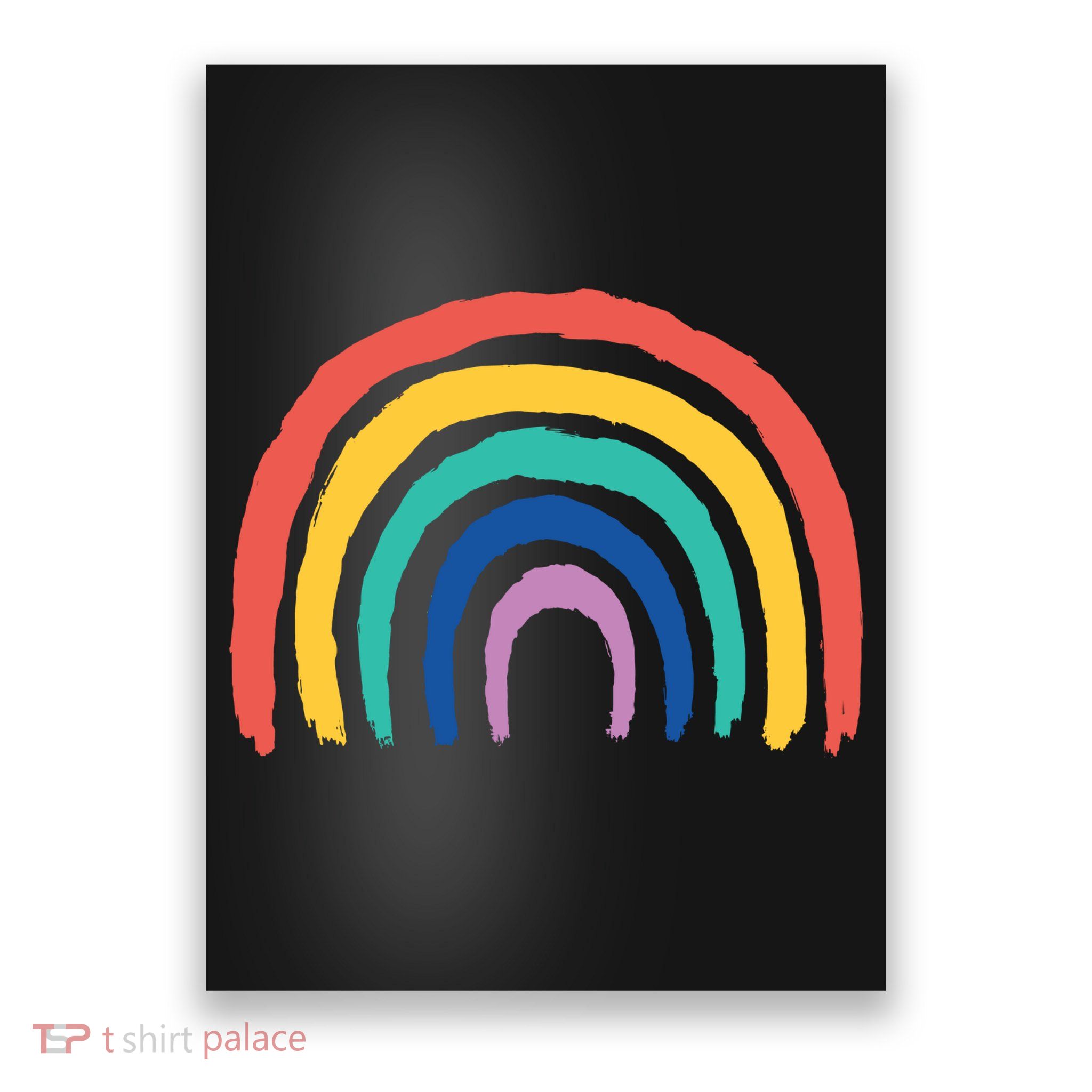 Rainbow Drawing Poster