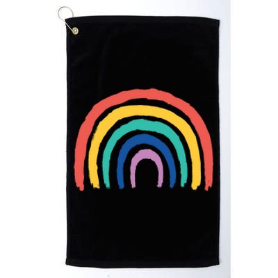 Rainbow Drawing Platinum Collection Golf Towel