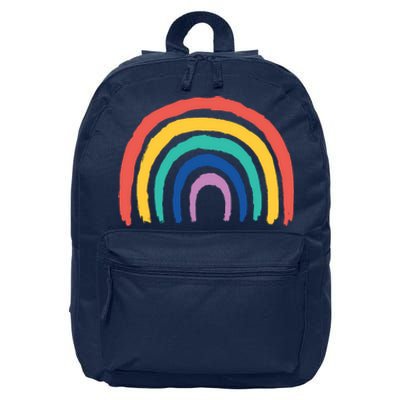 Rainbow Drawing 16 in Basic Backpack