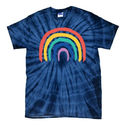 Rainbow Drawing Tie-Dye T-Shirt