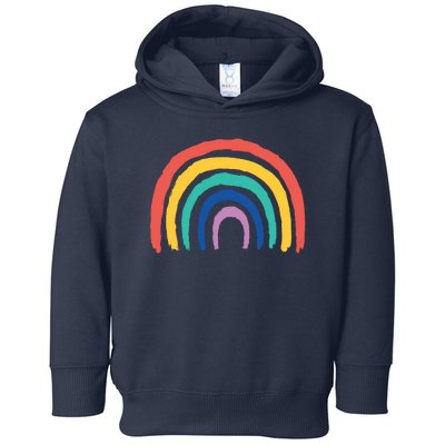 Rainbow Drawing Toddler Hoodie