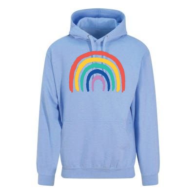 Rainbow Drawing Unisex Surf Hoodie