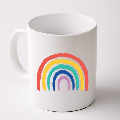 Rainbow Drawing Coffee Mug