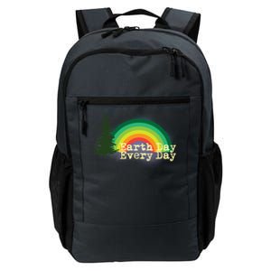 Rainbow Earth Day Every Day Retro Daily Commute Backpack