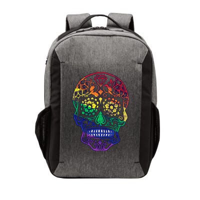 Rainbow Gay Pride Sugar Skull Vector Backpack