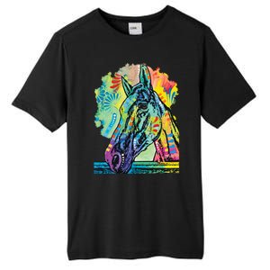 Rainbow Horse Tall Fusion ChromaSoft Performance T-Shirt