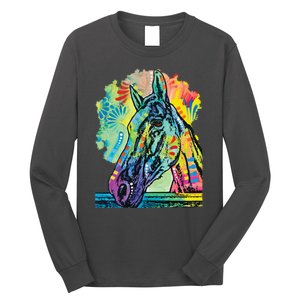 Rainbow Horse Long Sleeve Shirt